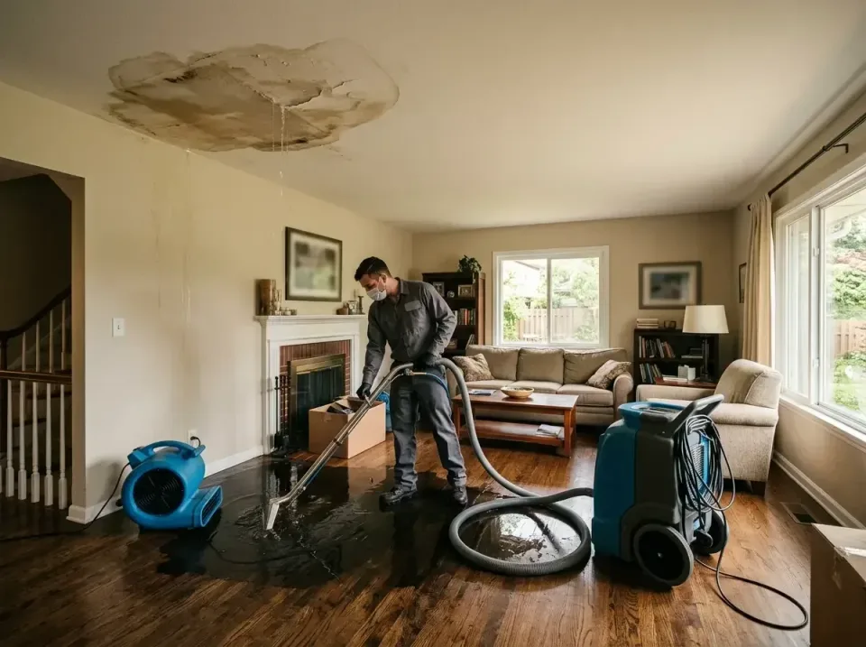 attic-pipe-burst-ceiling-drip-008 — frequently asked questions, Water Damage Restoration & Carpet Care in Baldwin Park, CA